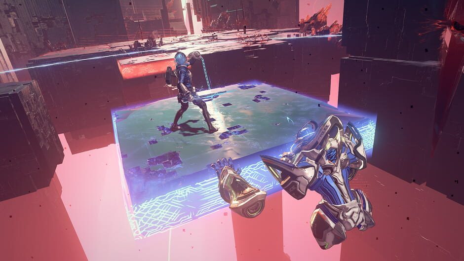 Screenshot from Astral Chain