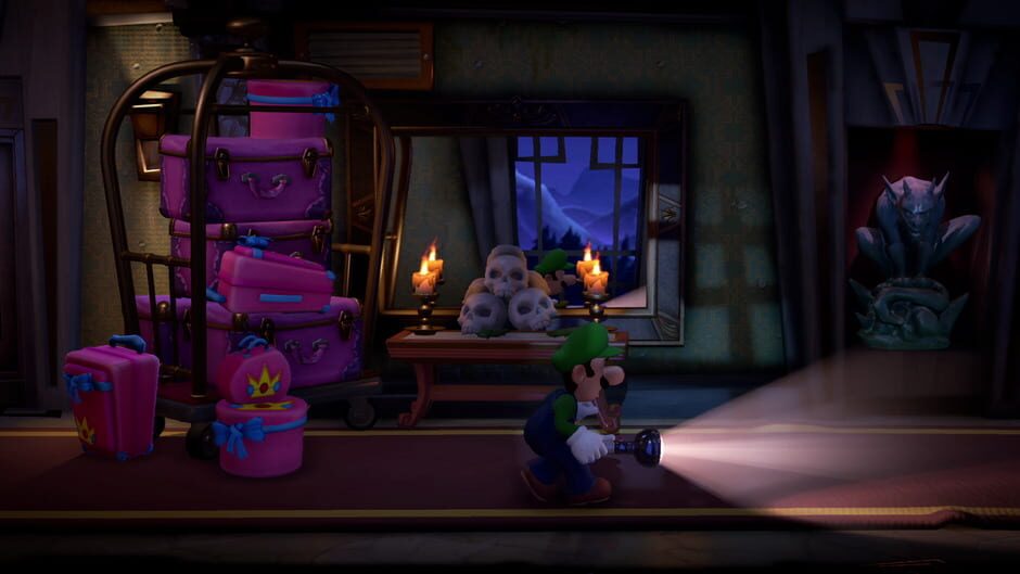 Screenshot from Luigi's Mansion 3