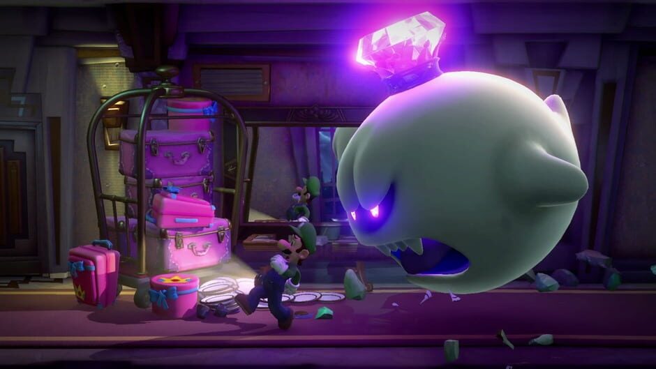 Screenshot from Luigi's Mansion 3