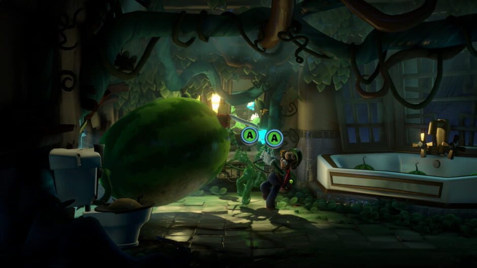 Screenshot from Luigi's Mansion 3