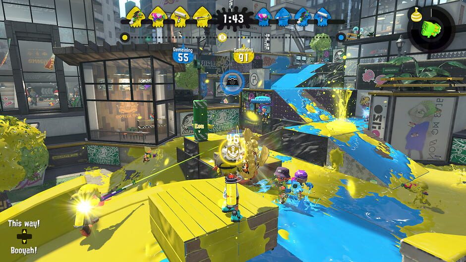 Screenshot from Splatoon 2