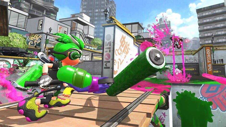 Screenshot from Splatoon 2