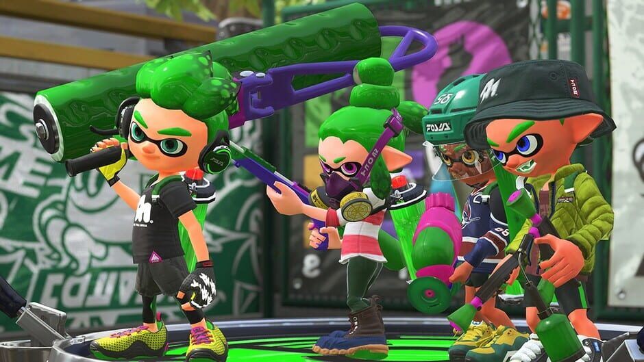 Screenshot from Splatoon 2