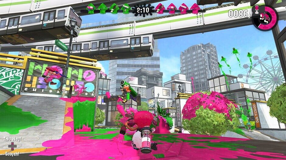 Screenshot from Splatoon 2