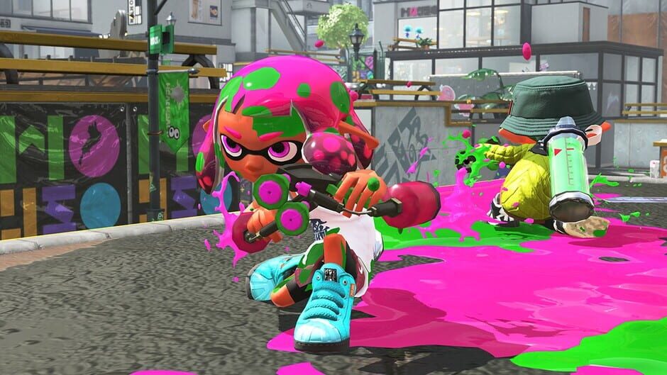 Screenshot from Splatoon 2