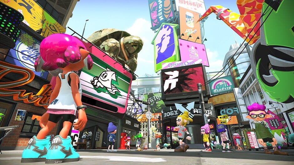 Screenshot from Splatoon 2