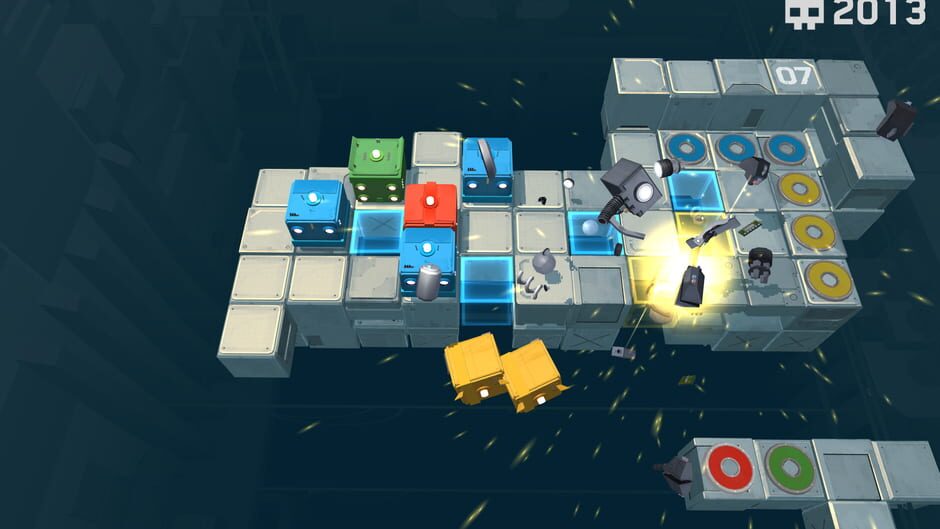 Screenshot from Death Squared