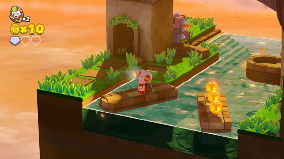 Screenshot from Captain Toad: Treasure Tracker