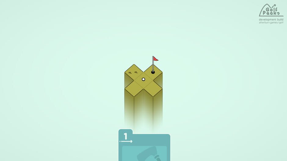 Screenshot from Golf Peaks