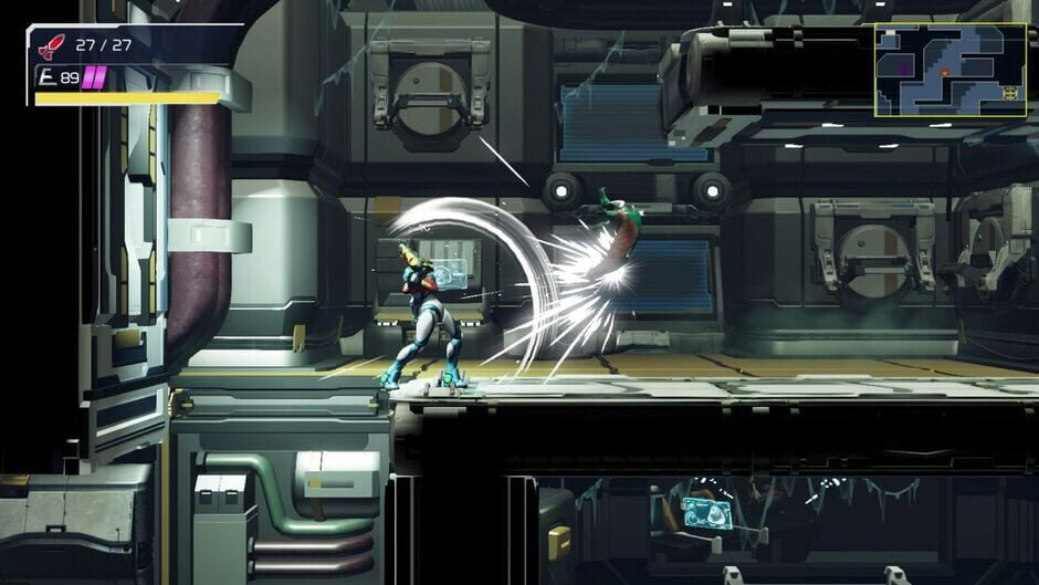 Screenshot from Metroid Dread