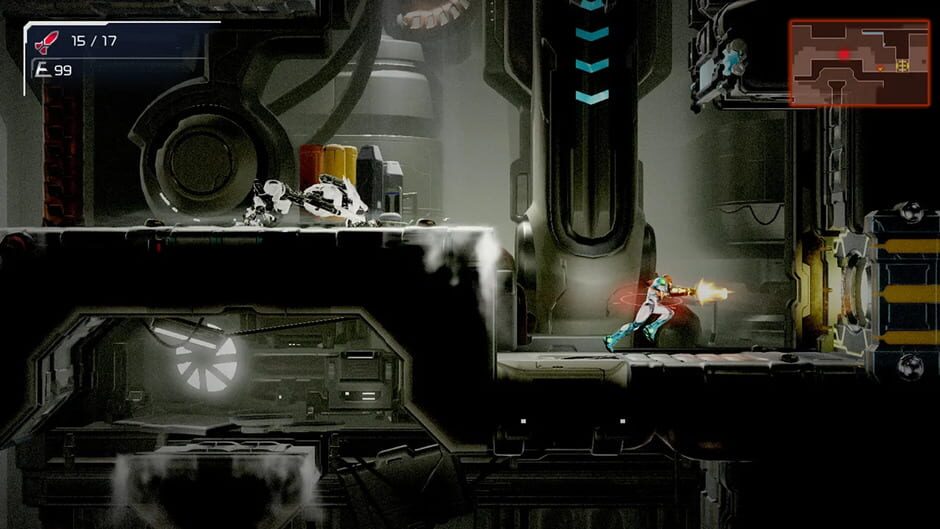Screenshot from Metroid Dread