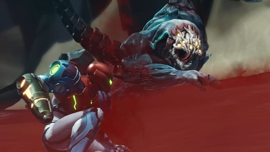 Screenshot from Metroid Dread