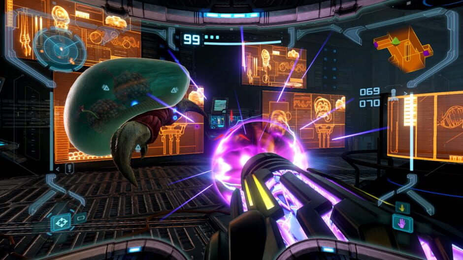 Screenshot from Metroid Prime Remastered