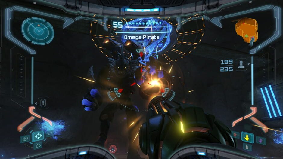 Screenshot from Metroid Prime Remastered