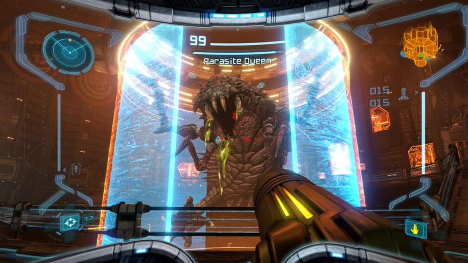 Screenshot from Metroid Prime Remastered