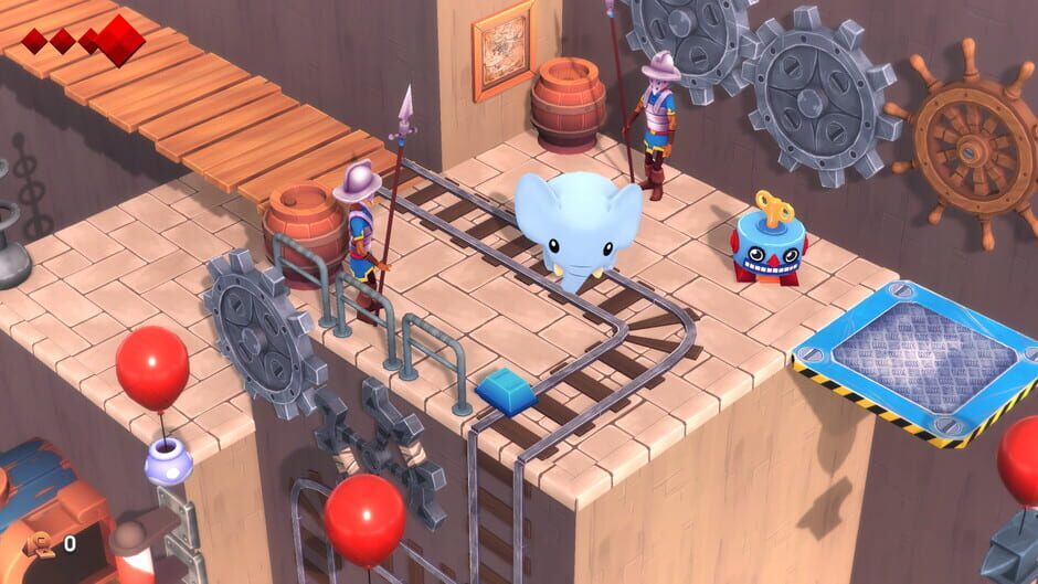 Screenshot from Yono and the Celestial Elephants