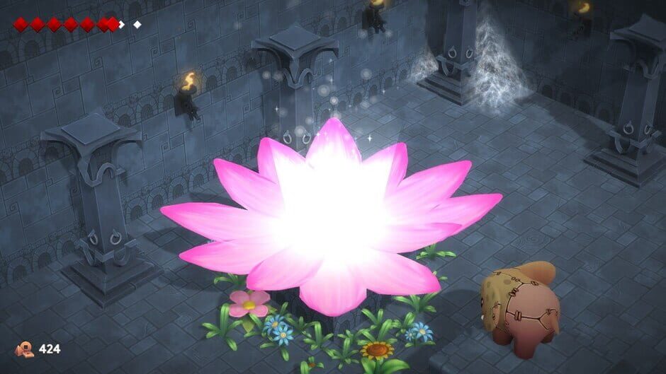 Screenshot from Yono and the Celestial Elephants