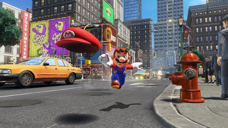 Screenshot from Super Mario Odyssey