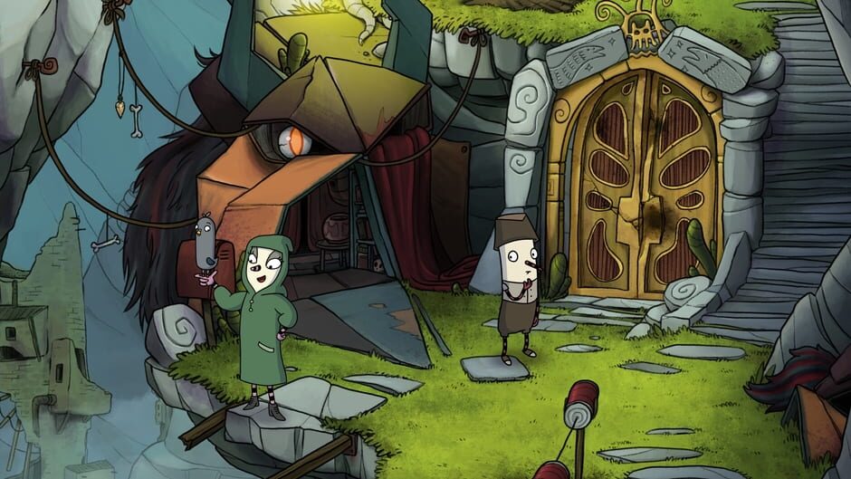Screenshot from The Inner World: The Last Wind Monk