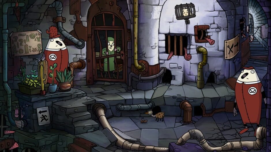 Screenshot from The Inner World: The Last Wind Monk