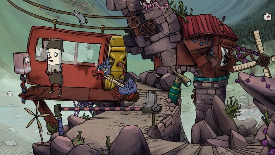 Screenshot from The Inner World: The Last Wind Monk