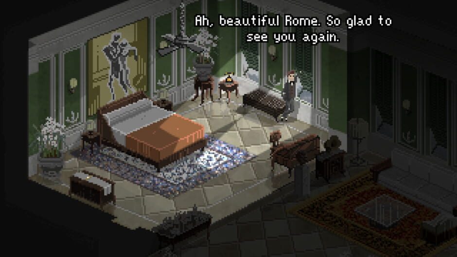 Screenshot from If on a Winter's Night, Four Travelers