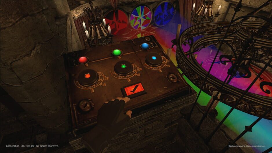 Screenshot from Resident Evil 4 VR