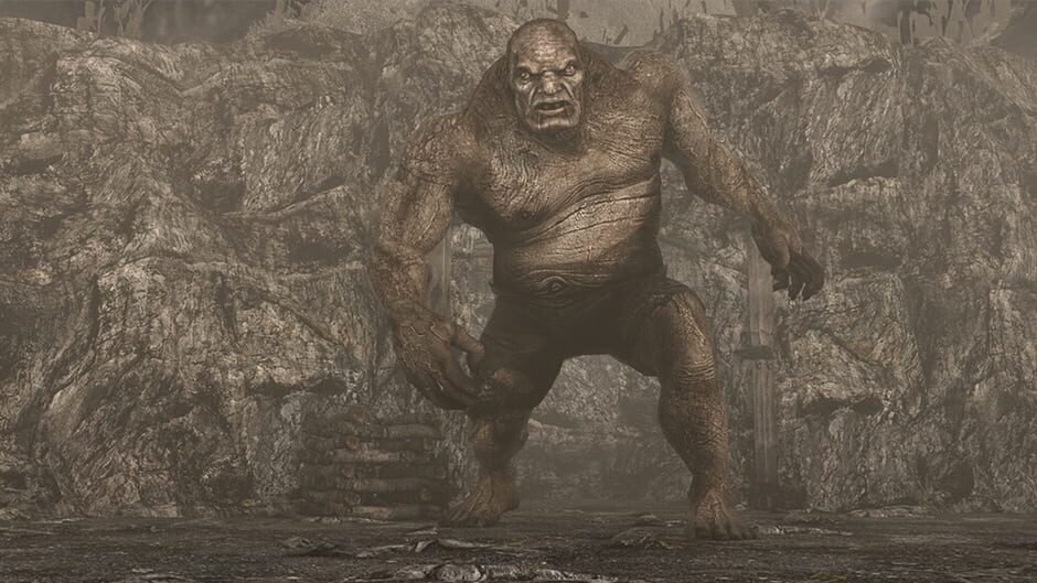Screenshot from Resident Evil 4 VR