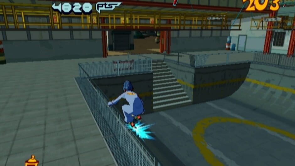 Screenshot from Jet Grind Radio