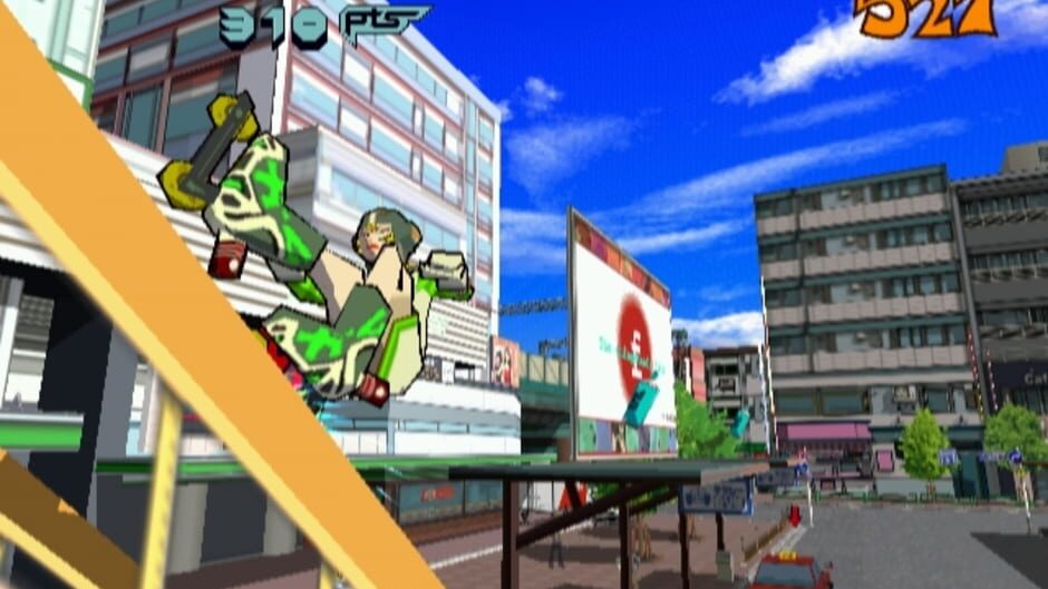 Screenshot from Jet Grind Radio