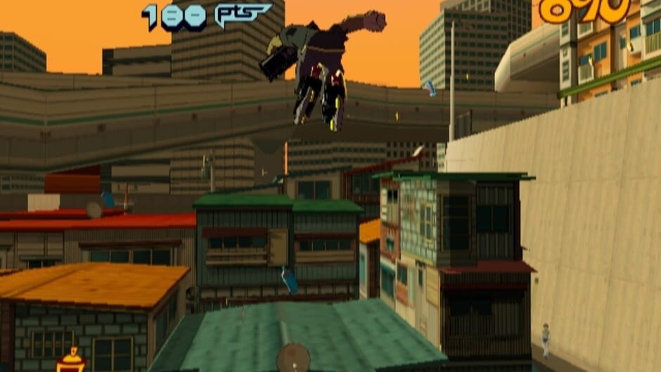 Screenshot from Jet Grind Radio