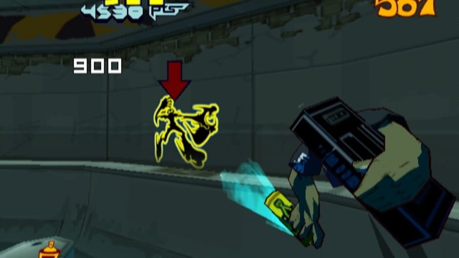 Screenshot from Jet Grind Radio