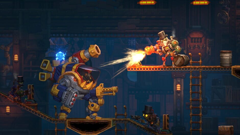 Screenshot from SteamWorld Heist II