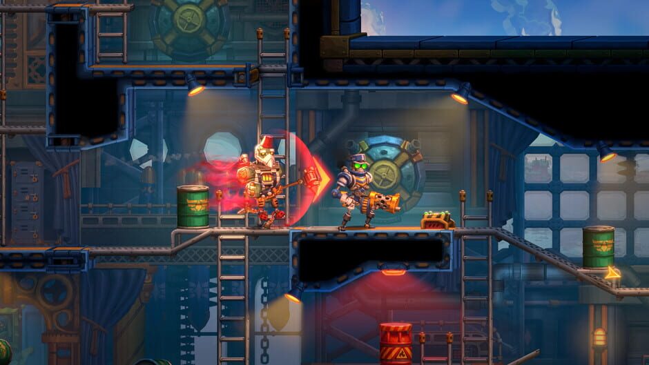 Screenshot from SteamWorld Heist II