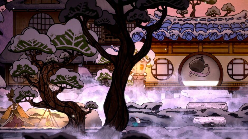 Screenshot from Bō: Path of the Teal Lotus