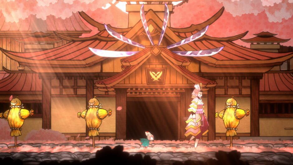 Screenshot from Bō: Path of the Teal Lotus