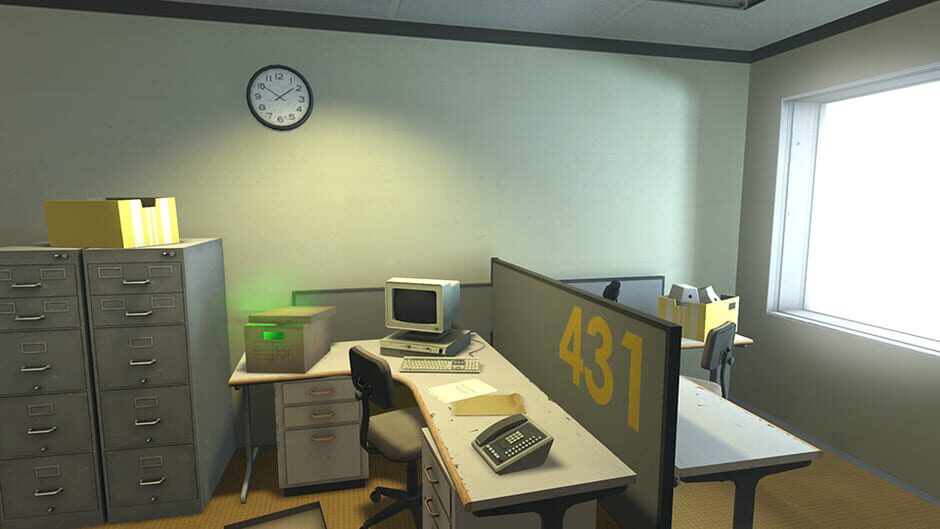 Screenshot from The Stanley Parable