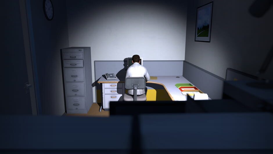Screenshot from The Stanley Parable