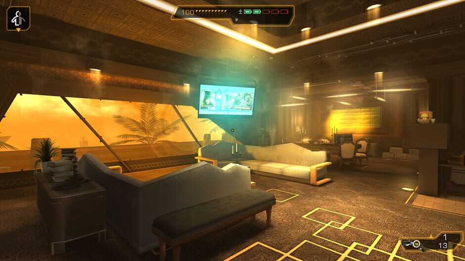 Screenshot from Deus Ex: The Fall