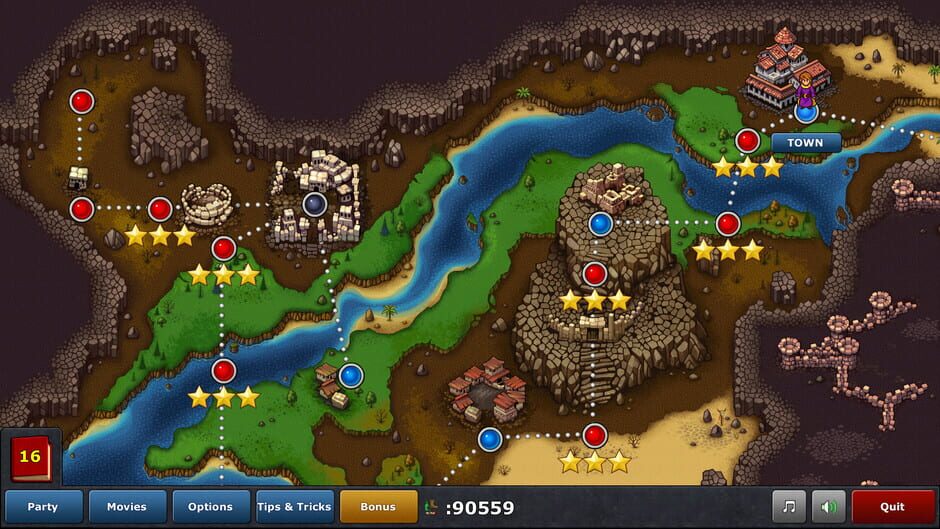 Screenshot from Defender's Quest: Valley of the Forgotten