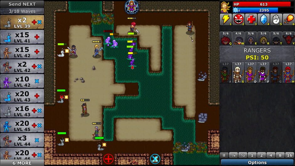 Screenshot from Defender's Quest: Valley of the Forgotten