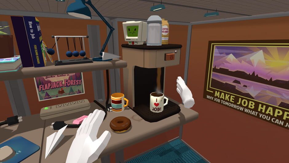 Screenshot from Job Simulator: The 2050 Archives