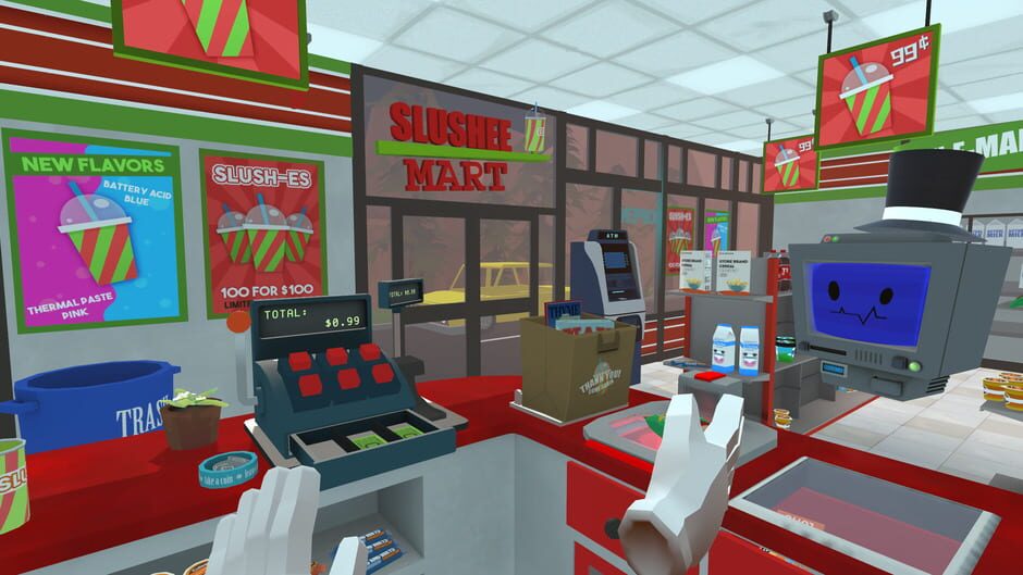 Screenshot from Job Simulator: The 2050 Archives