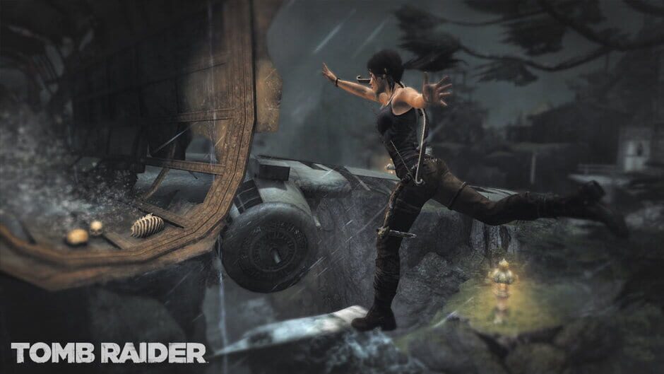Screenshot from Tomb Raider