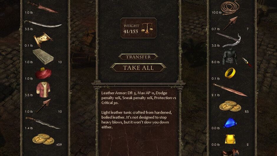 Screenshot from The Age of Decadence