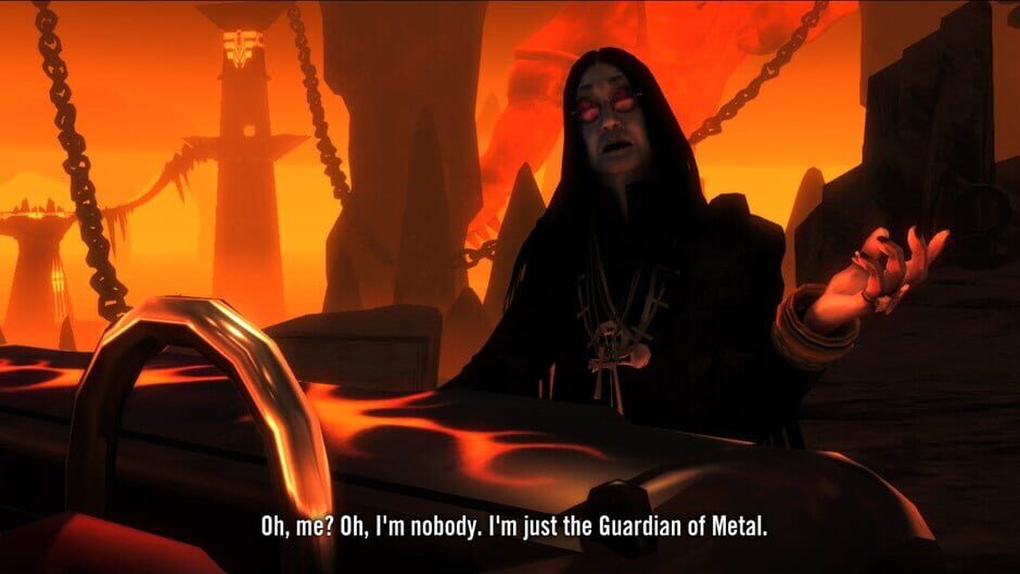 Screenshot from Brütal Legend