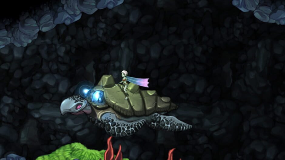 Screenshot from Aquaria