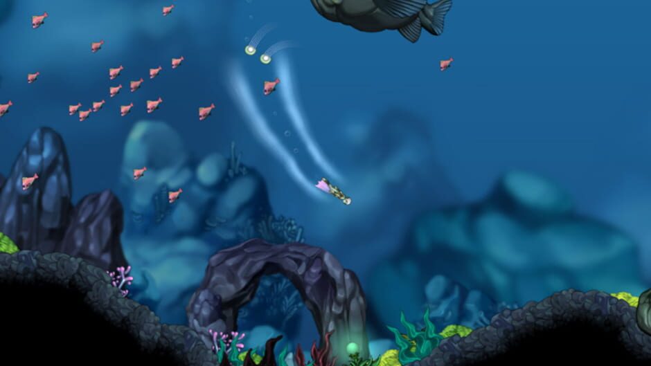 Screenshot from Aquaria