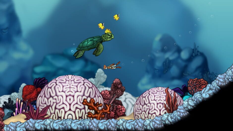 Screenshot from Aquaria