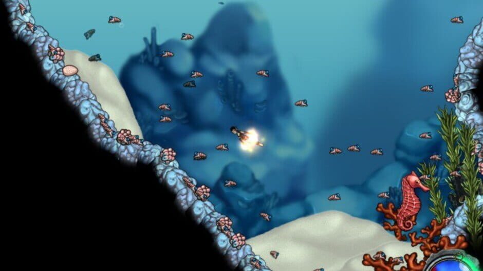Screenshot from Aquaria
